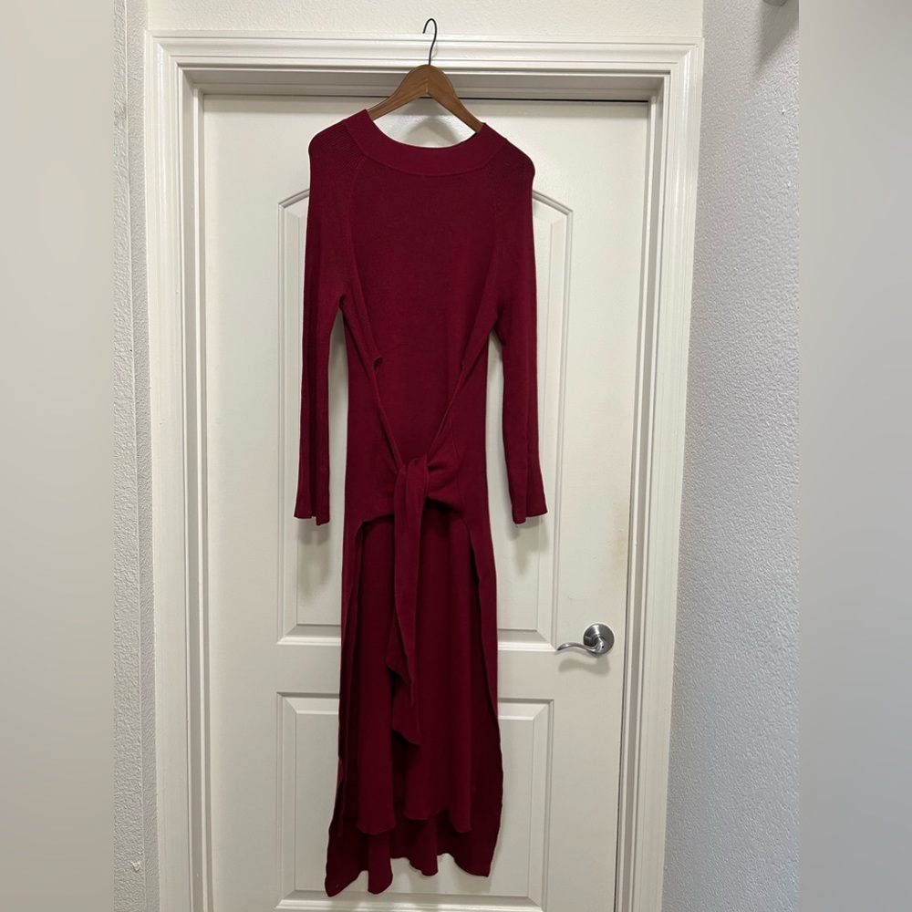 NWOT L Space Maxi Long Knit Sweater